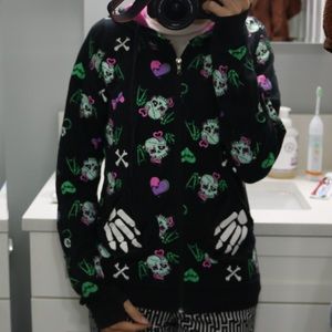 Jawbreaker skull hoodie